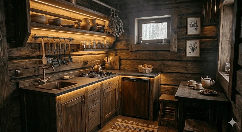 Кухня и стол